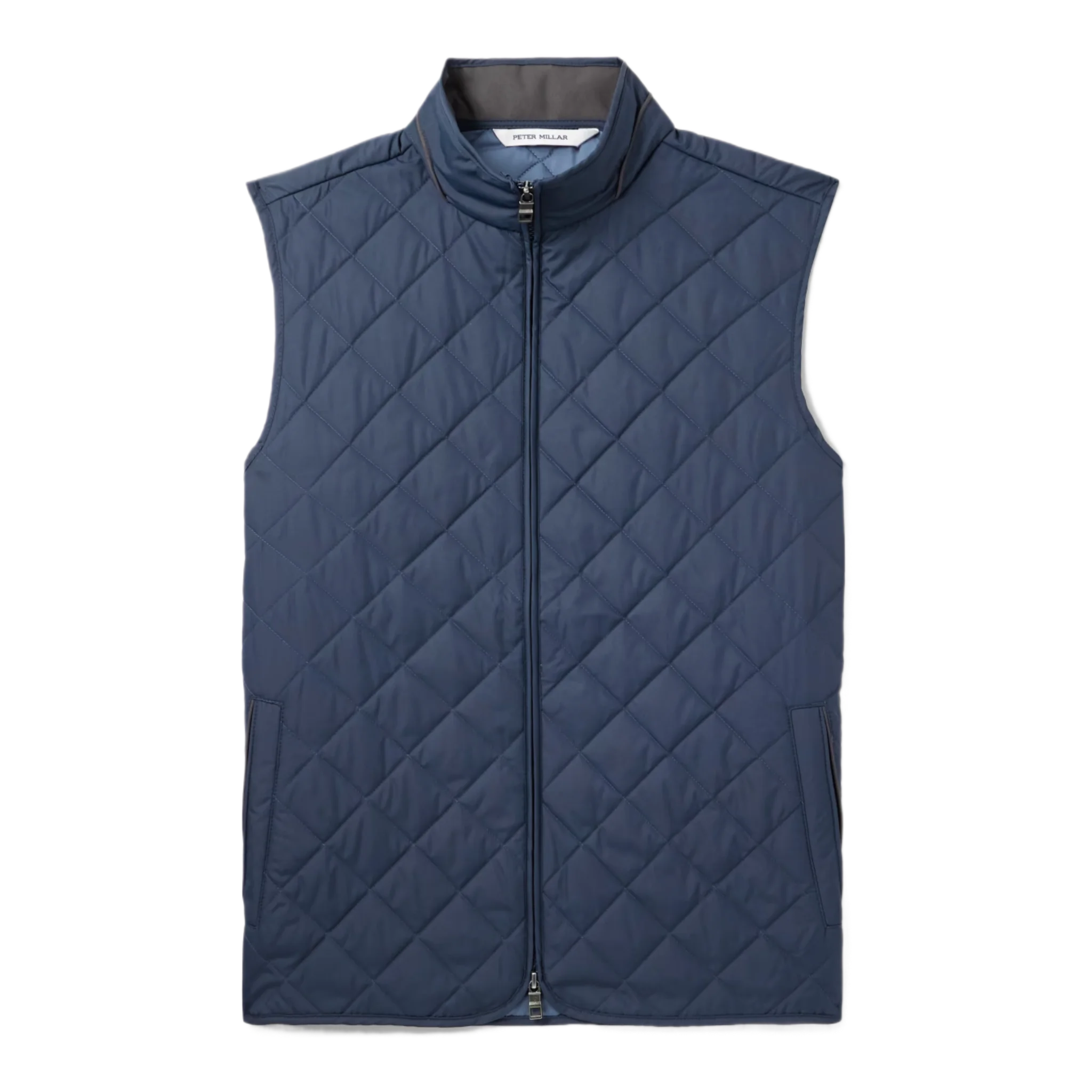 Essex Quilted Padded Recycled-Shell Gilet Light Blue
