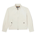 Buddy Cropped Cotton-Blend Twill Harrington Jacket