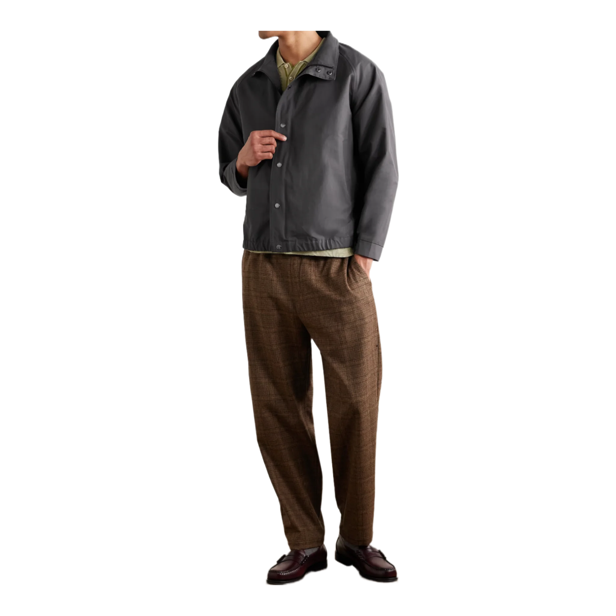 Dock Cotton and Nylon-Blend Jacket