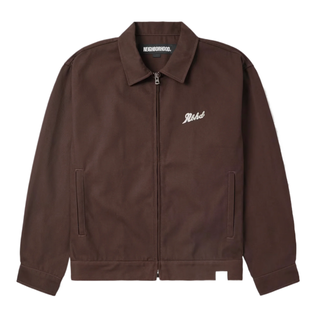 Cropped Logo-Embroidered Twill Jacket