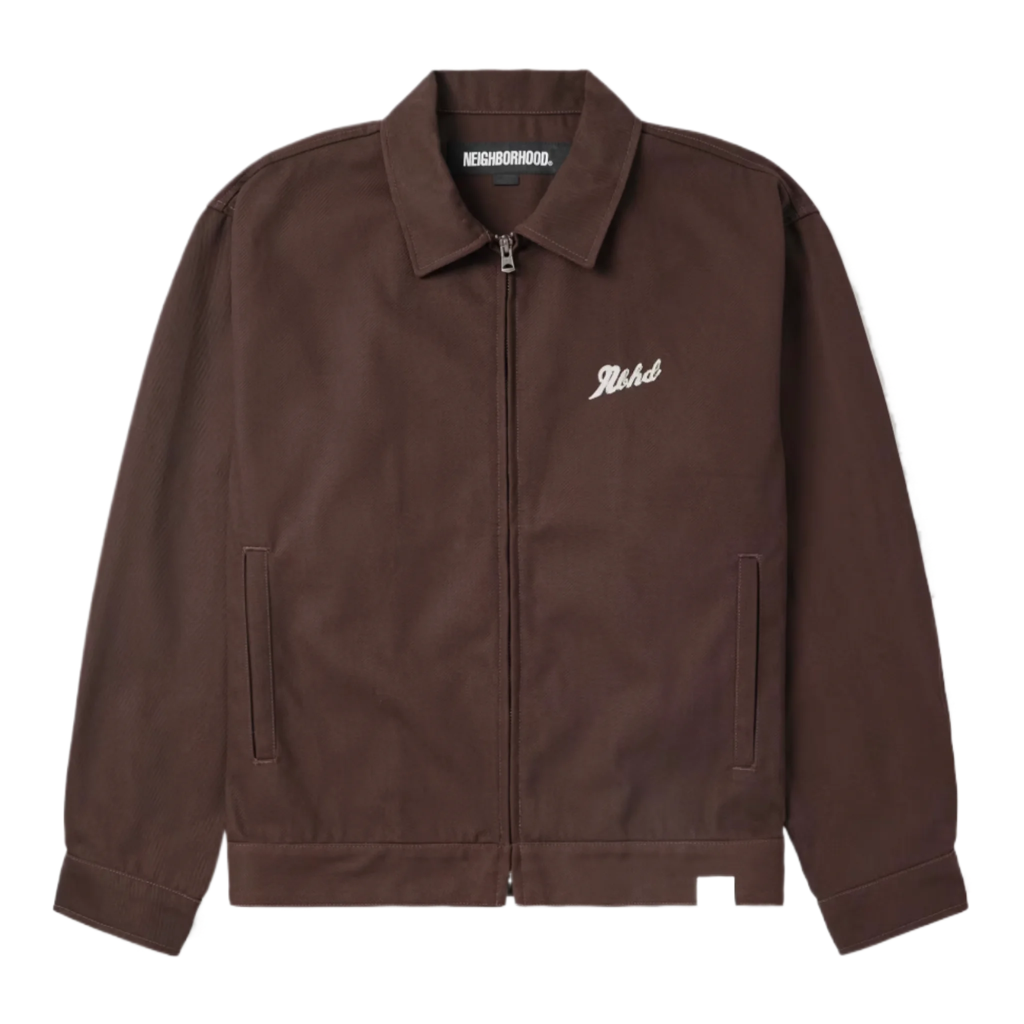 Cropped Logo-Embroidered Twill Jacket