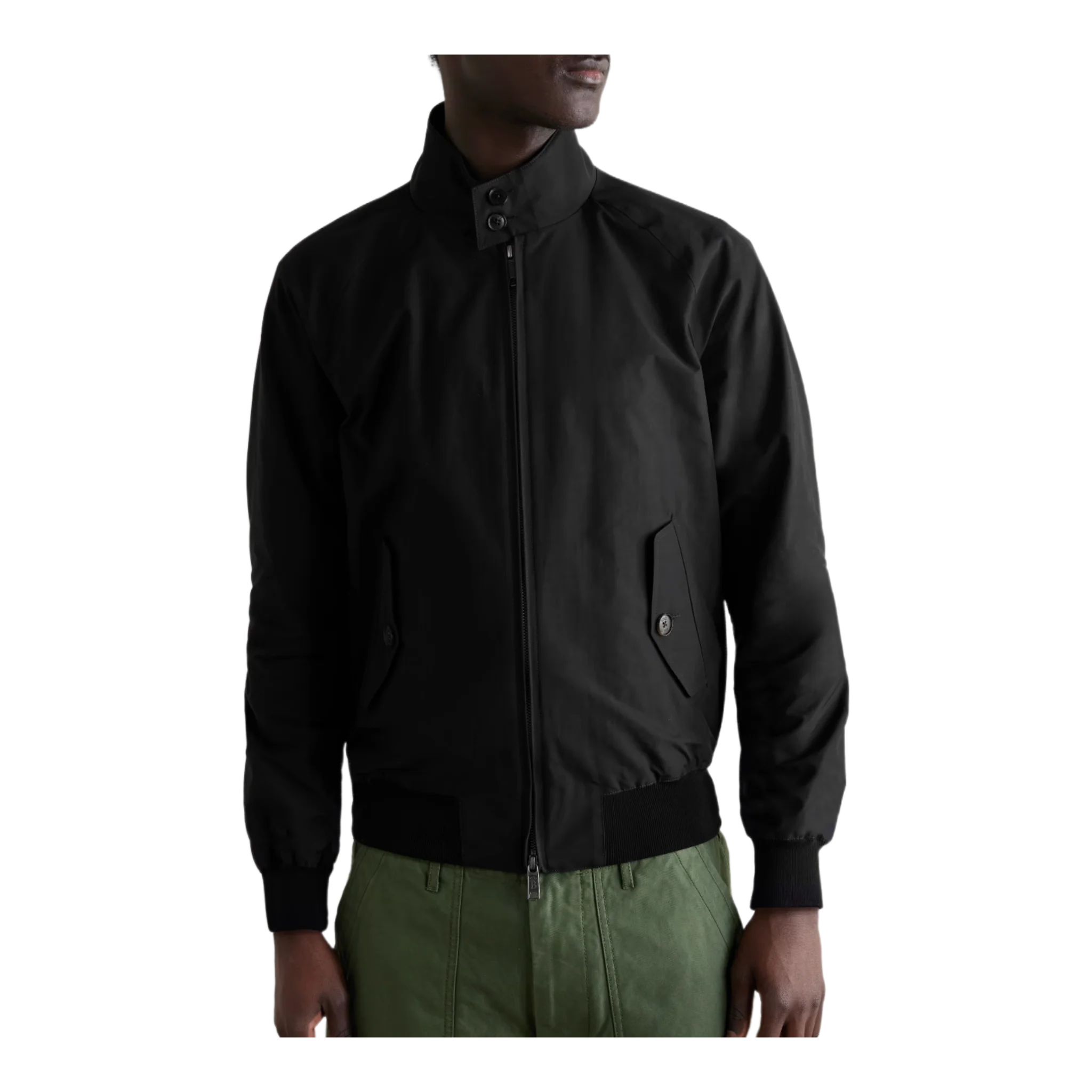 G9 Cotton-Blend Harrington Jacket