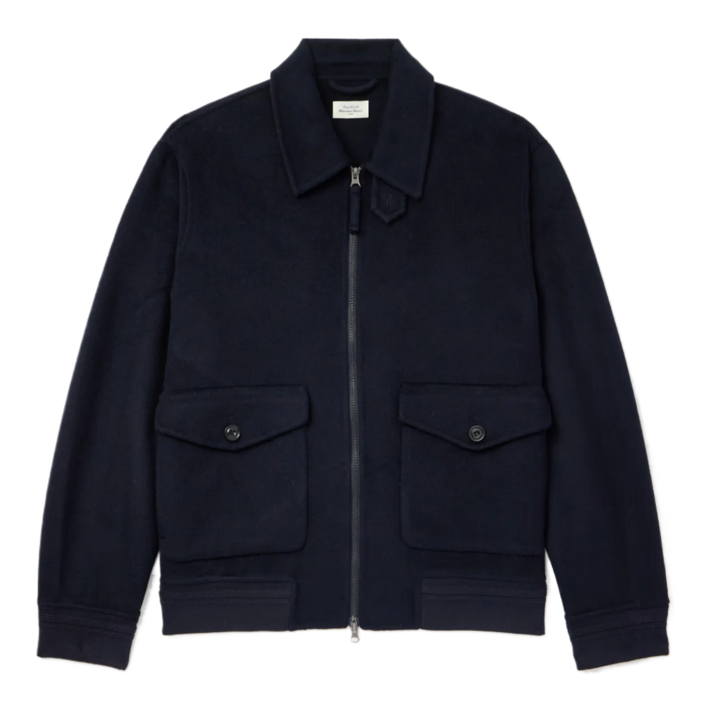 Doug Double-Faced Wool-Blend Jacket