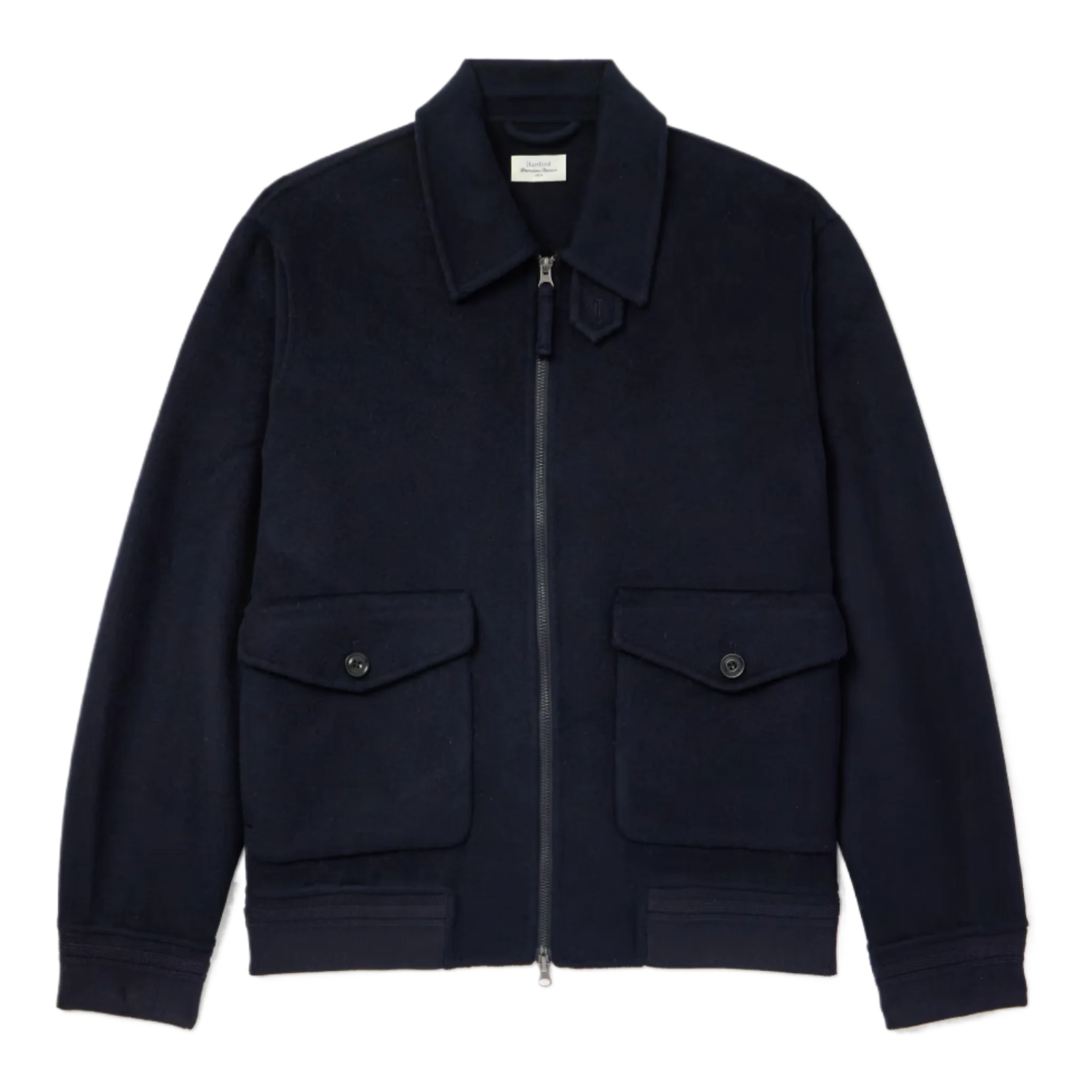 Doug Double-Faced Wool-Blend Jacket