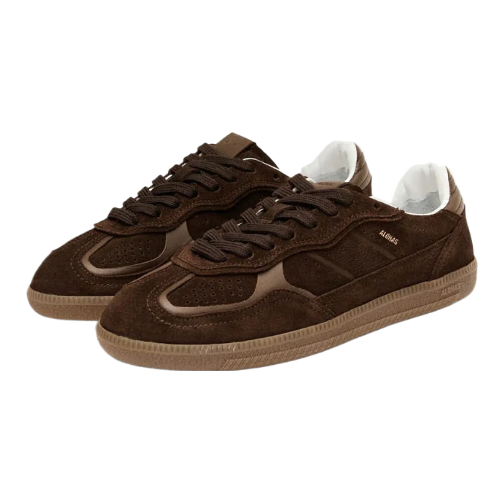 Tb.490 Rife Chocolate Brown Leather Sneakers