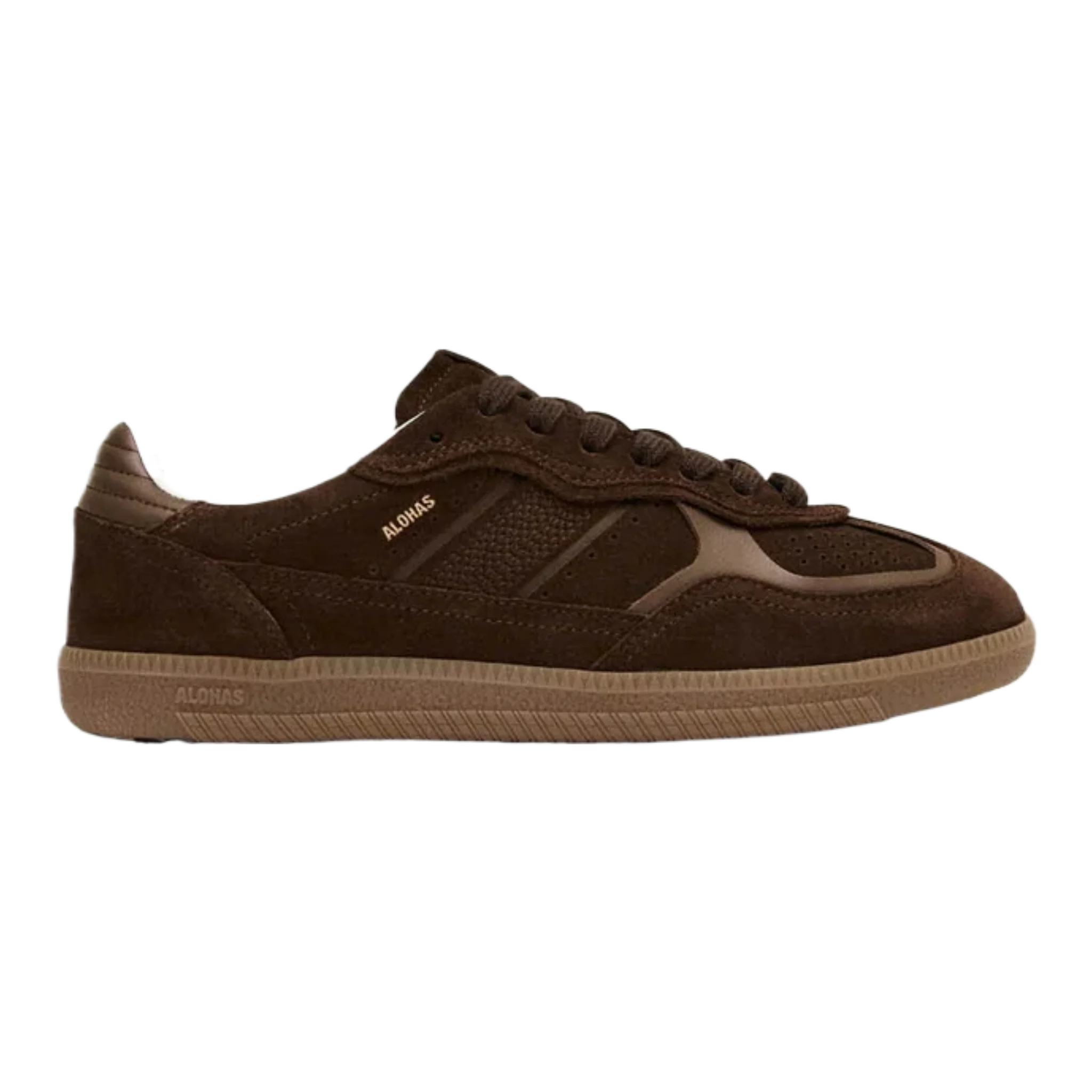Tb.490 Rife Chocolate Brown Leather Sneakers