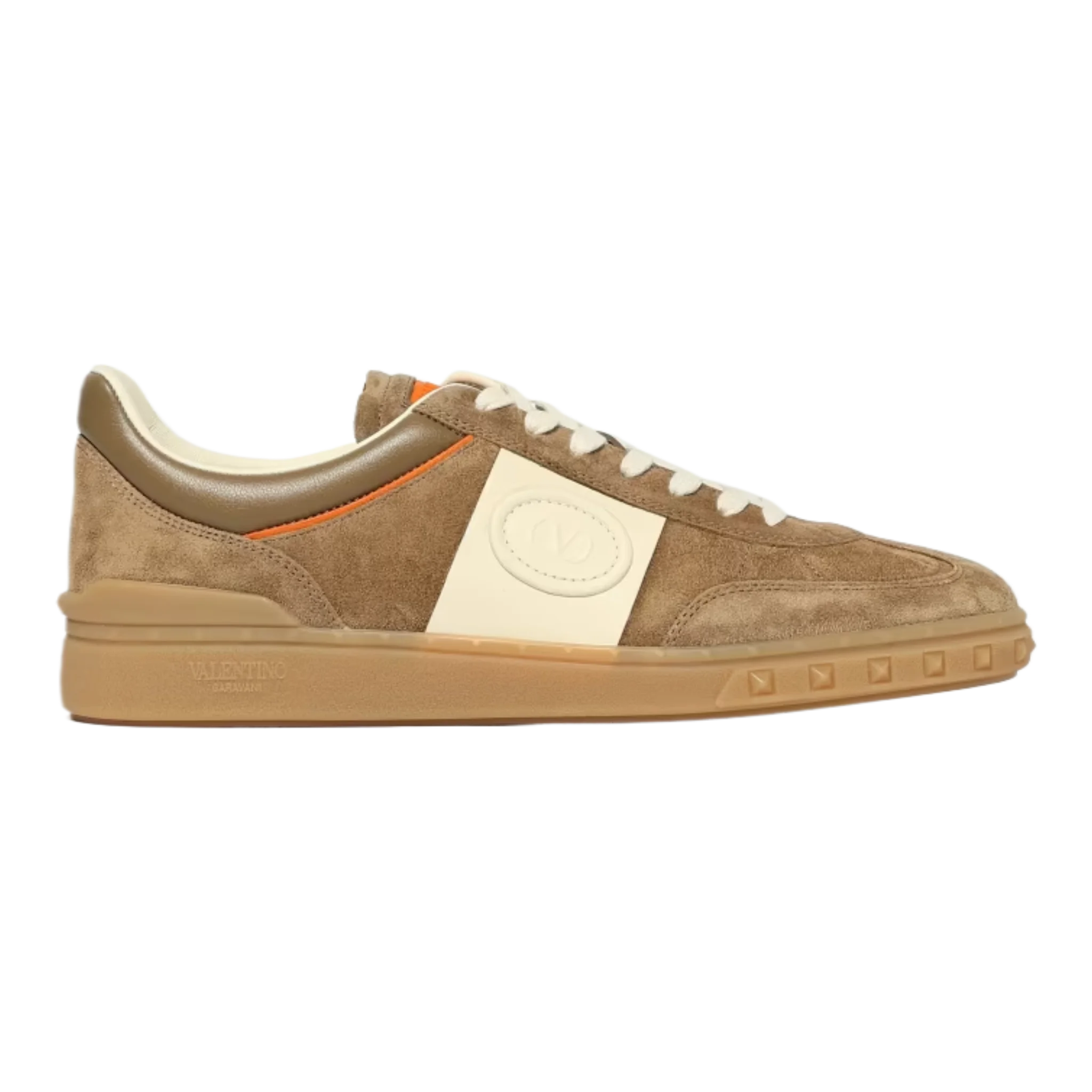 Upvillage Brown Suede Sneakers