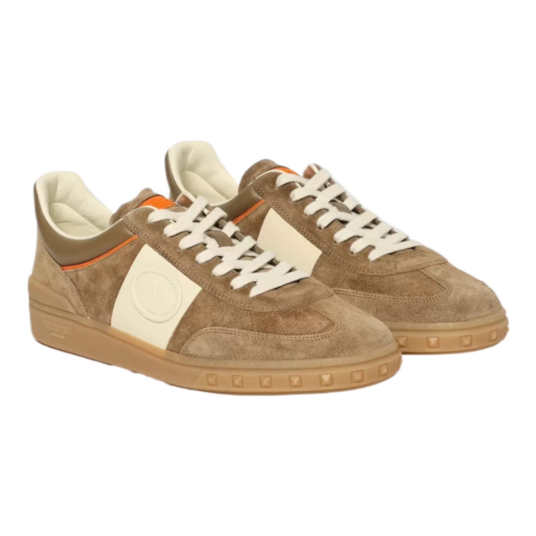 Upvillage Brown Suede Sneakers
