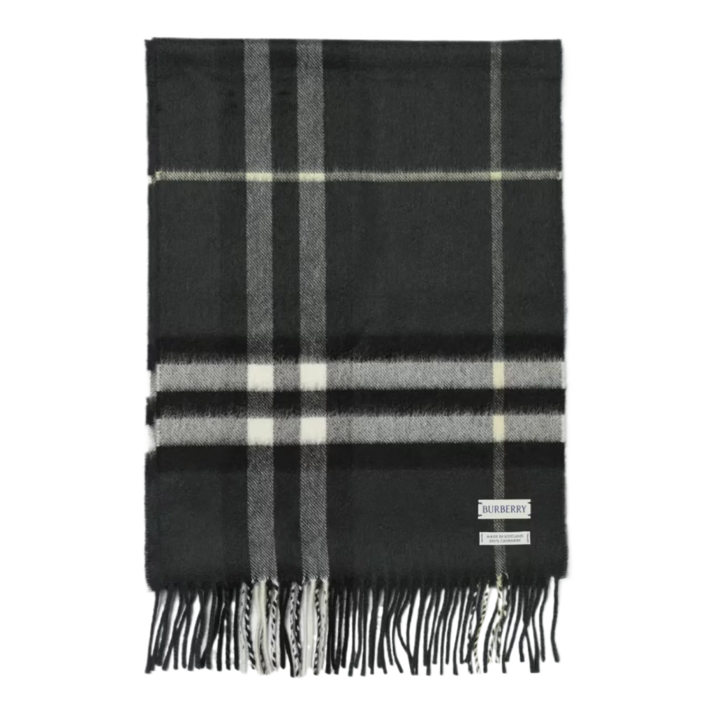 Black Wool Scarf