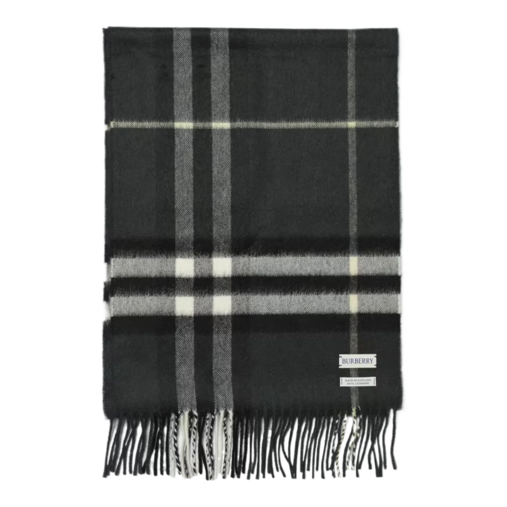 Black Wool Scarf
