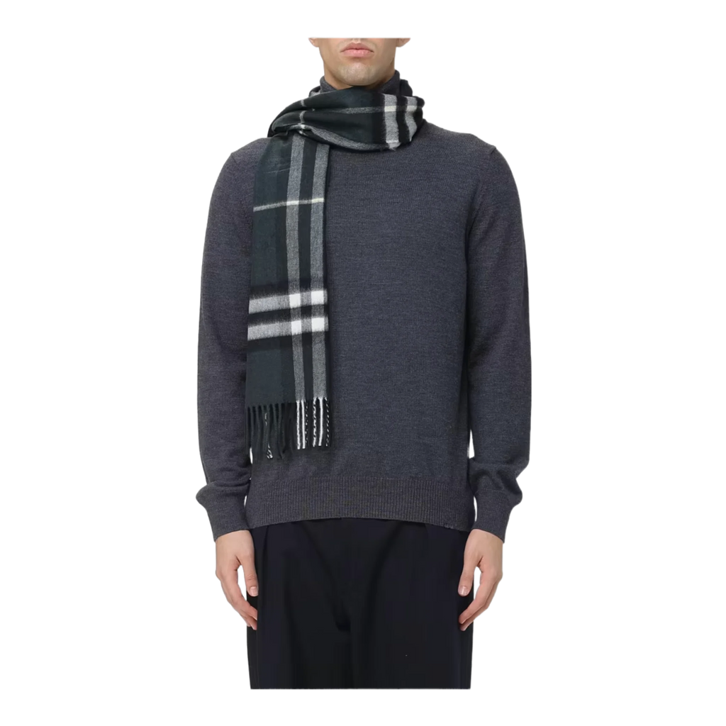 Black Wool Scarf