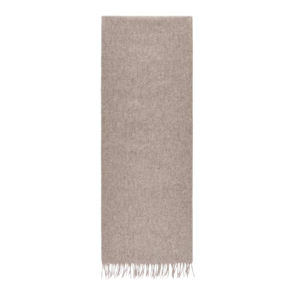 Beige Cashmere Scarf
