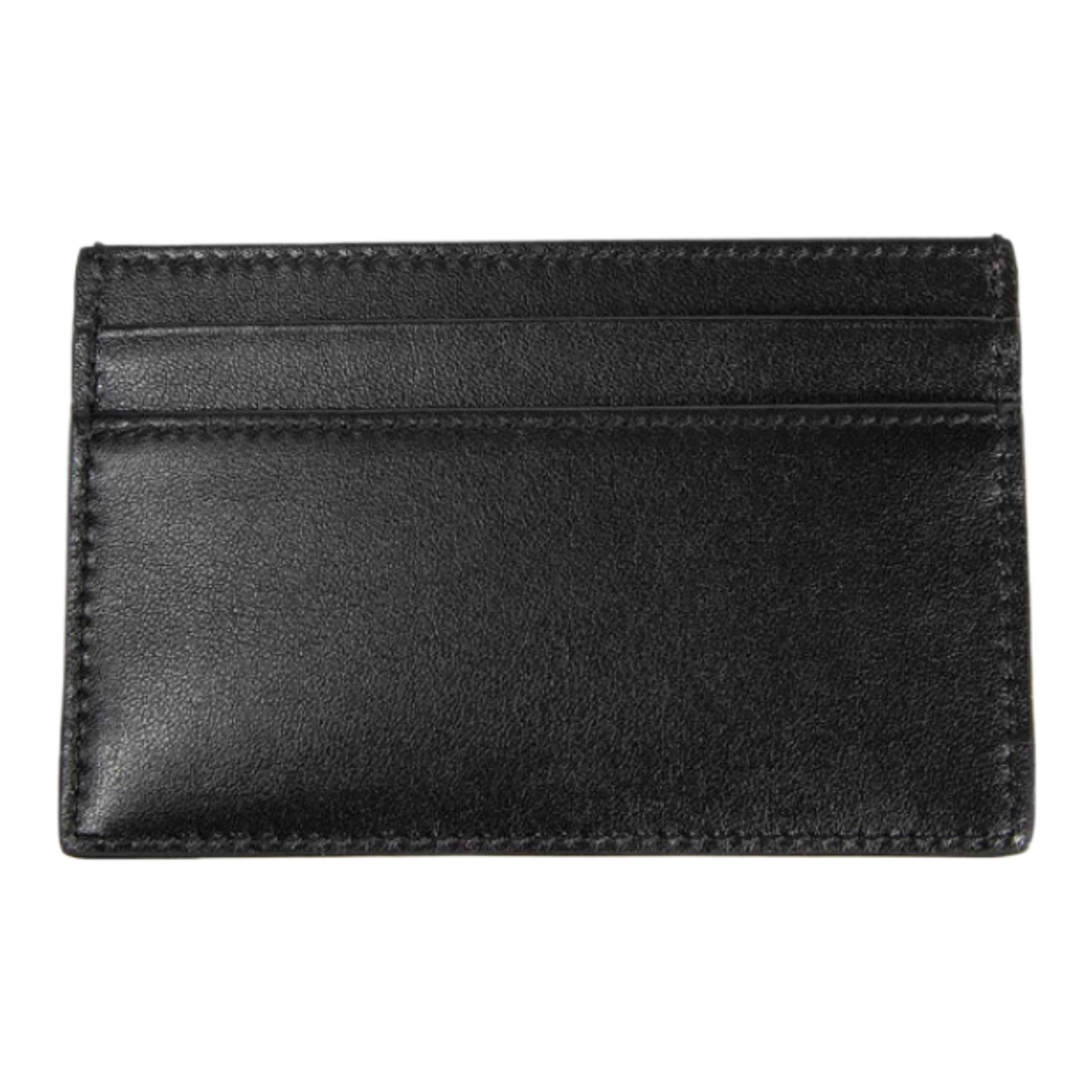 horsebit cardholder black