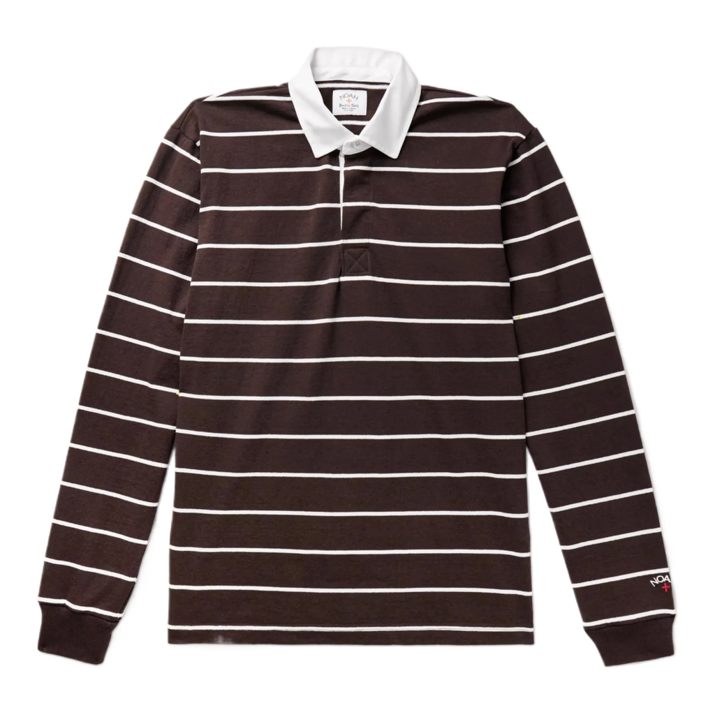 Rugby Striped Cotton-Jersey Polo Shirt