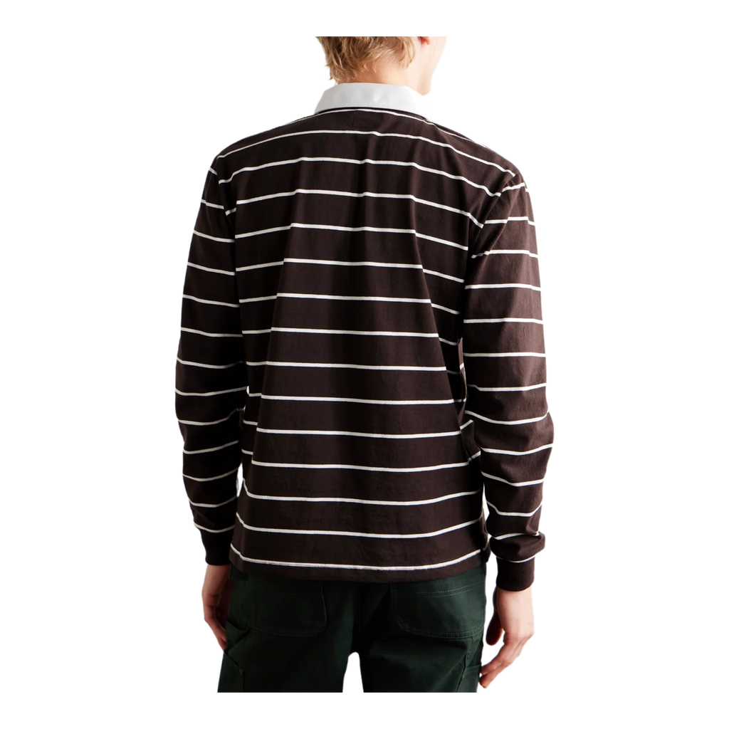Rugby Striped Cotton-Jersey Polo Shirt