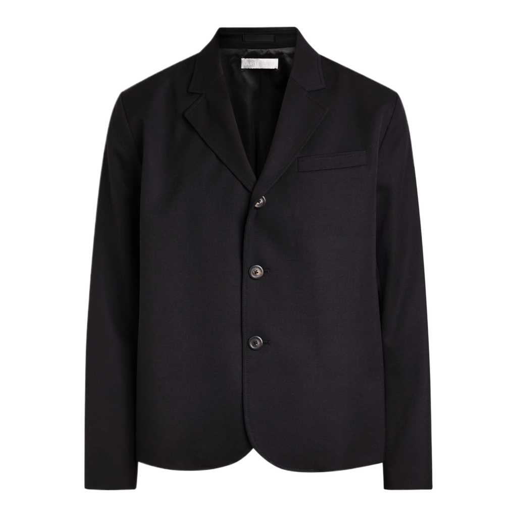 Rolling wool blazer