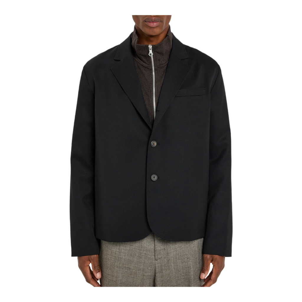 Rolling wool blazer