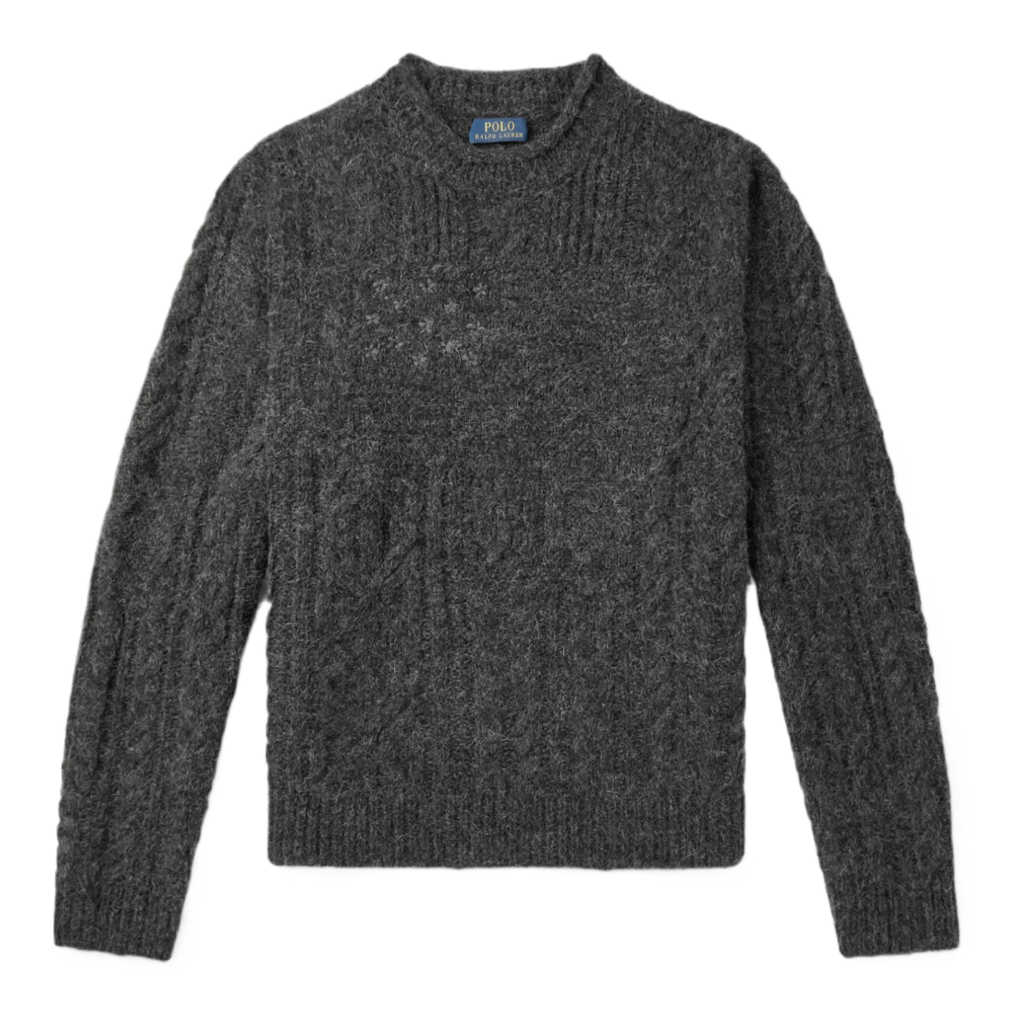 Brushed-Knit Sweater