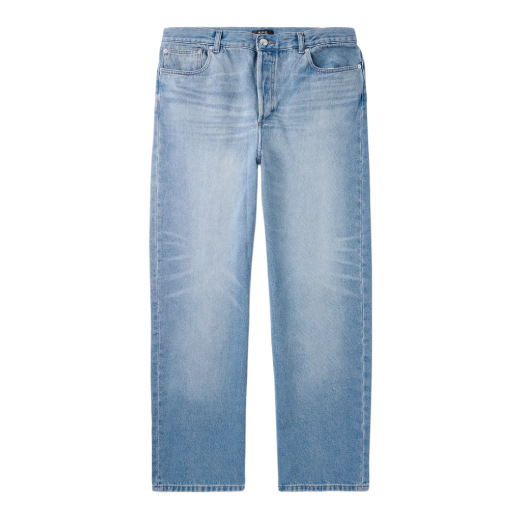 Solal Straight-Leg Stonewashed Jeans