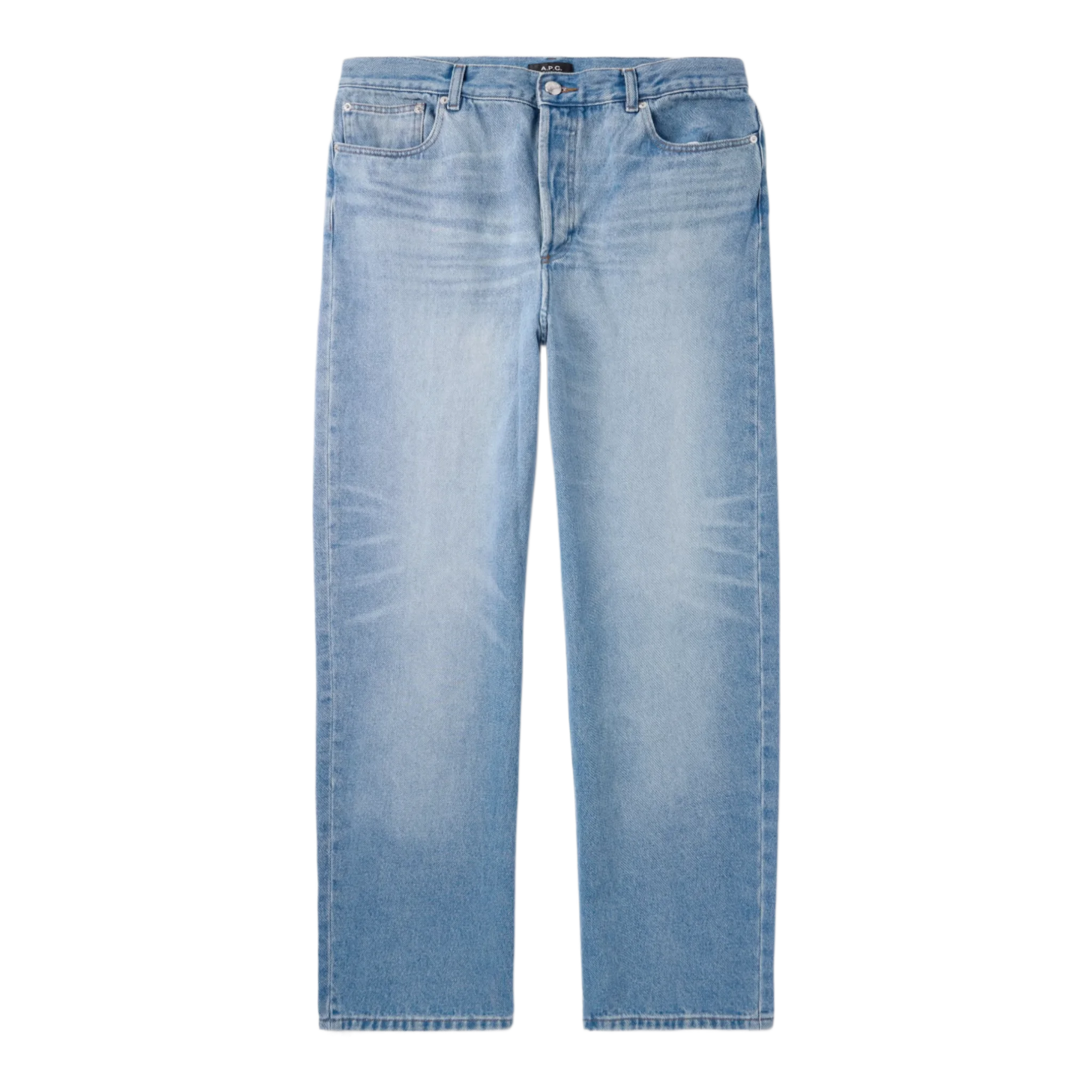 Solal Straight-Leg Stonewashed Jeans