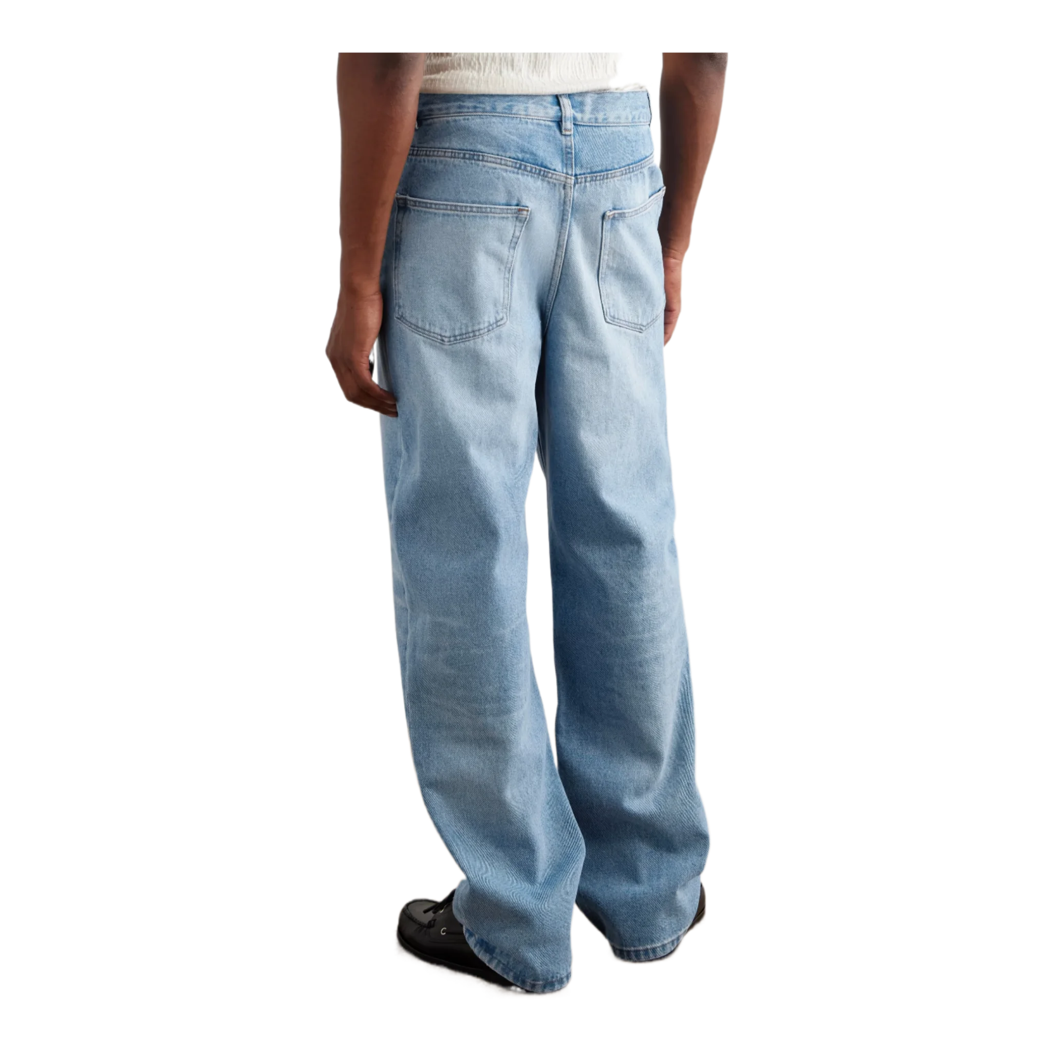 Solal Straight-Leg Stonewashed Jeans