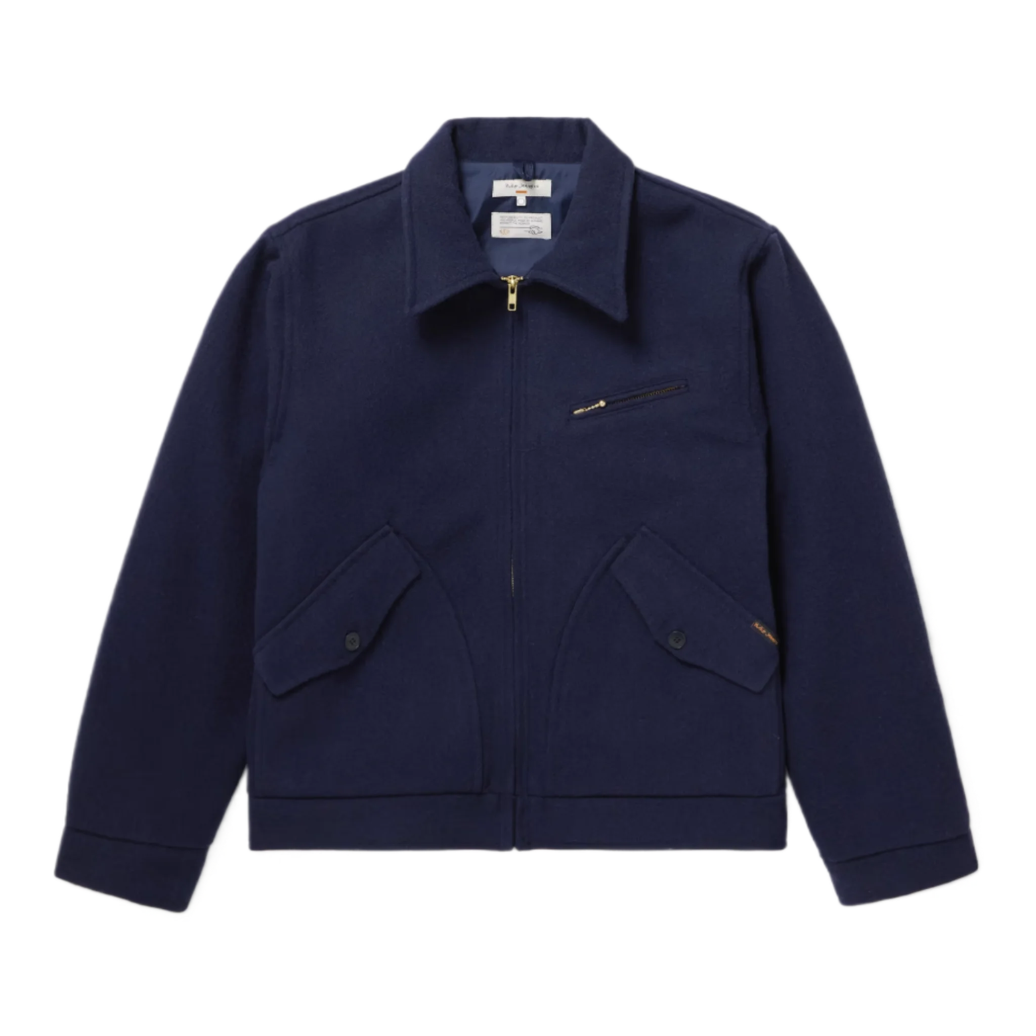 Blake Wool-Blend Bomber Jacket