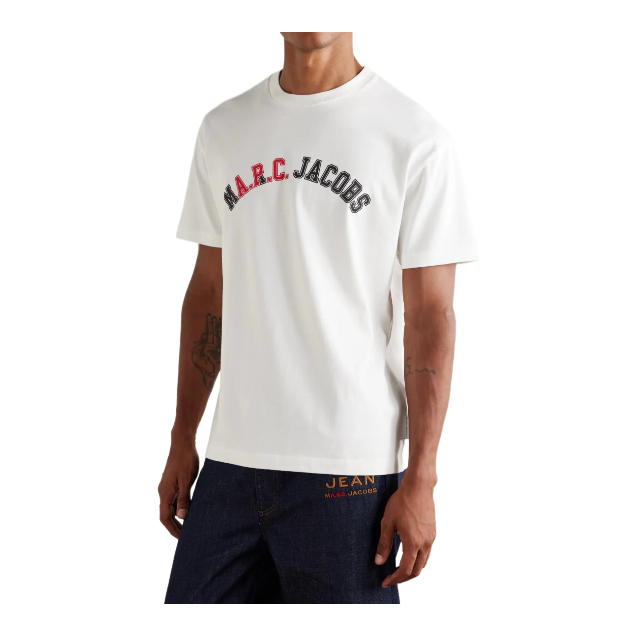 + Marc Jacobs Logo-Print Cotton-Jersey T-Shirt