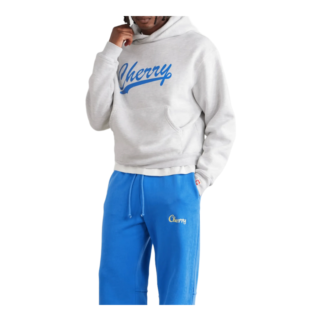 Logo-Print Cotton-Blend Jersey Hoodie