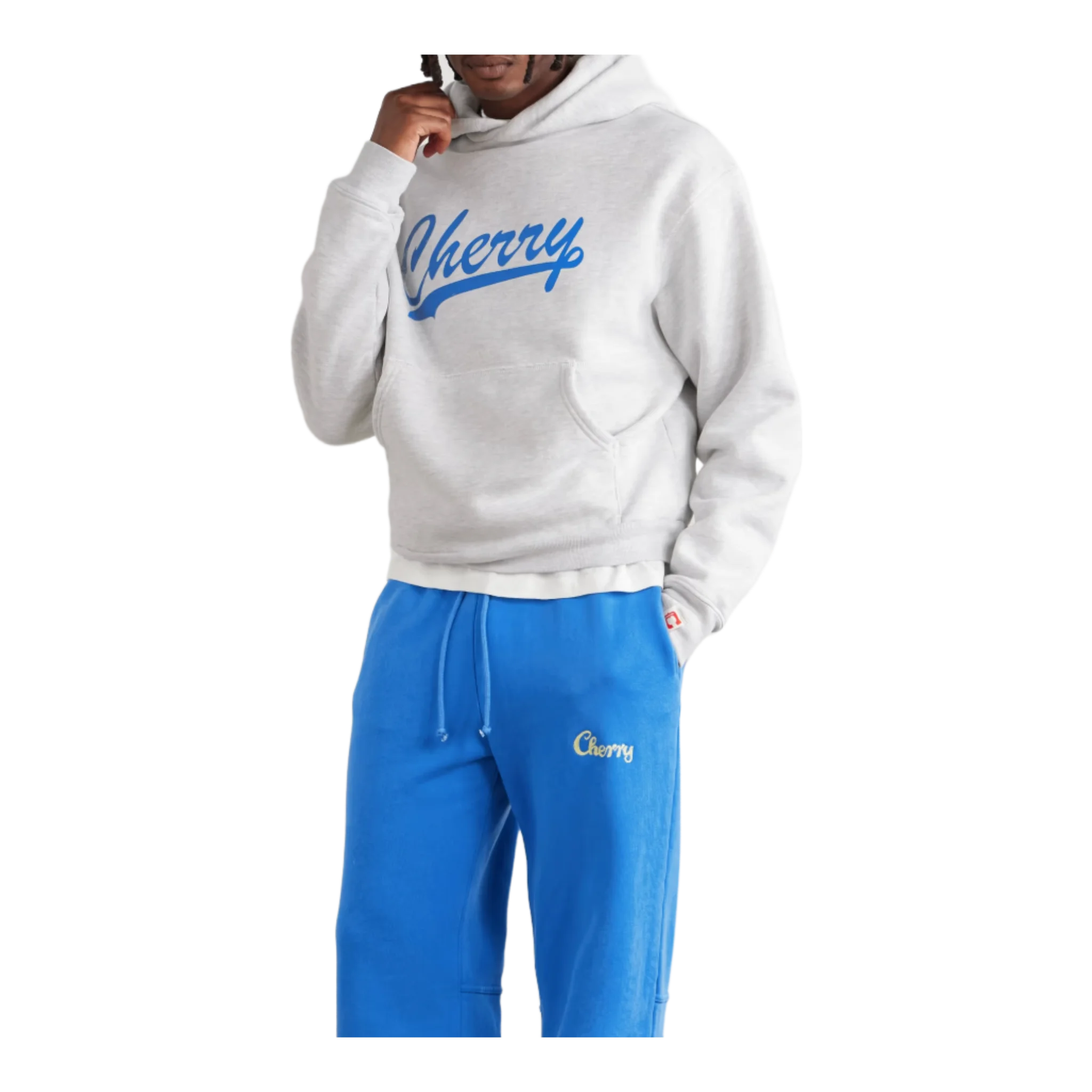 Logo-Print Cotton-Blend Jersey Hoodie