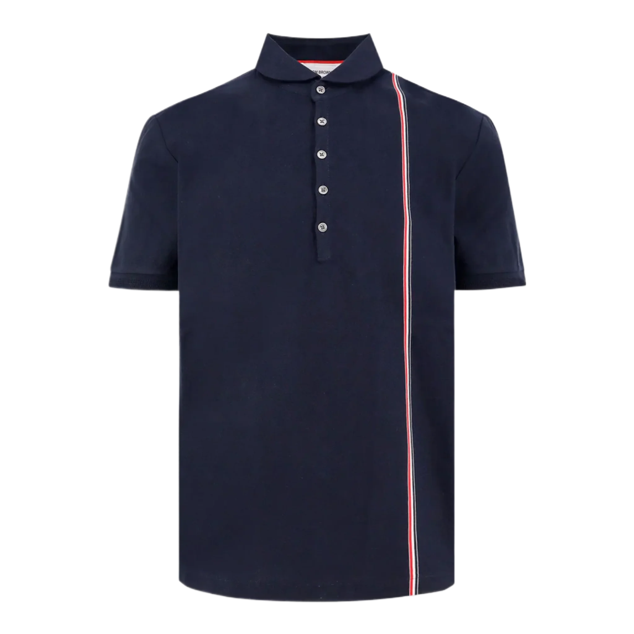 Cotton jersey polo shirt with iconic stripes