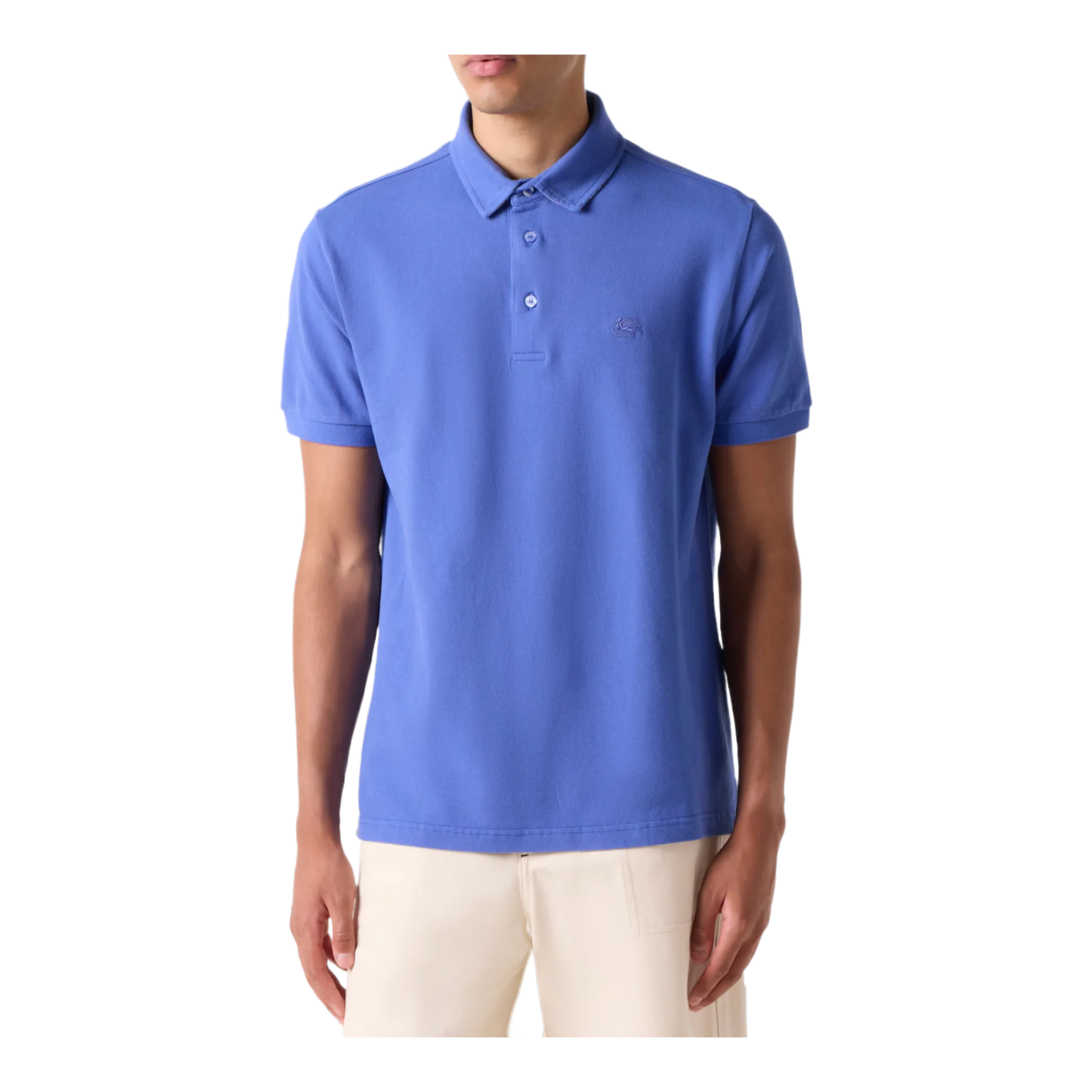 Pegaso cotton piqué polo shirt