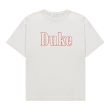 Duke Vintage White Chainstitch T-Shirt