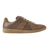 Replica Leather and Suede Sneakers