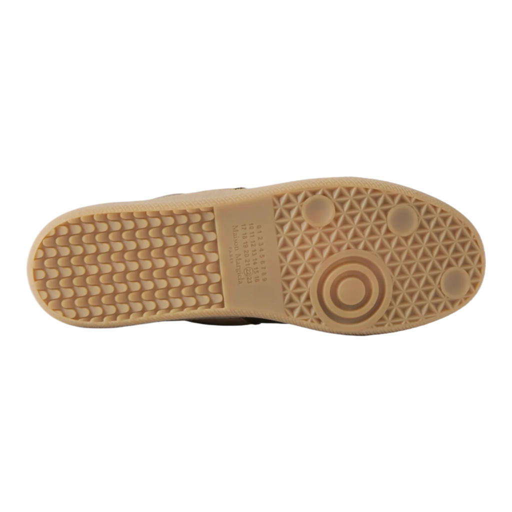 Replica Leather and Suede Sneakers