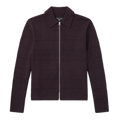 Melrose Wool Zip-Up Cardigan