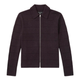 Melrose Wool Zip-Up Cardigan