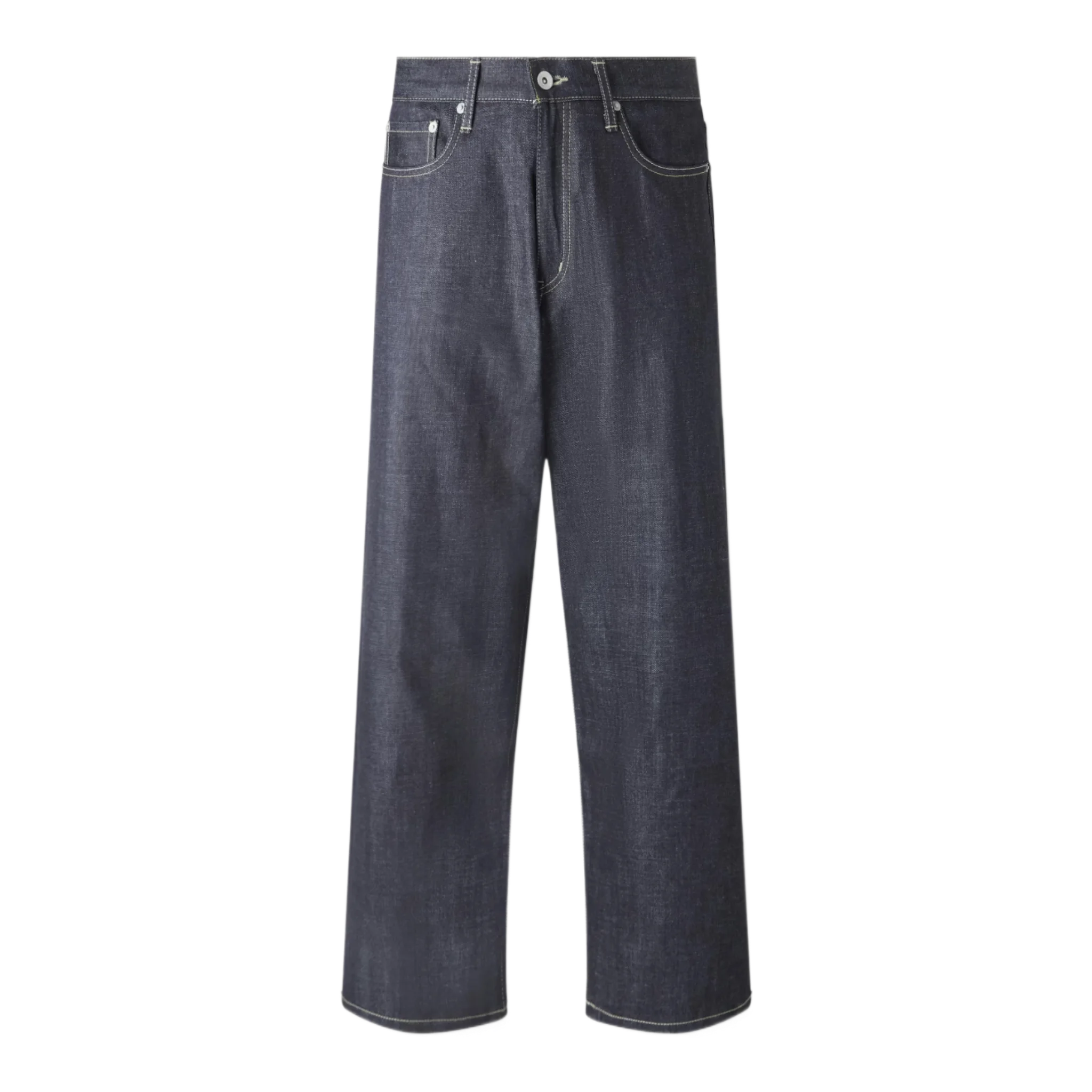 Straight-Leg Selvedge Jeans