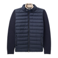 Slim-Fit Wool and Quilted Shell Down Jacket