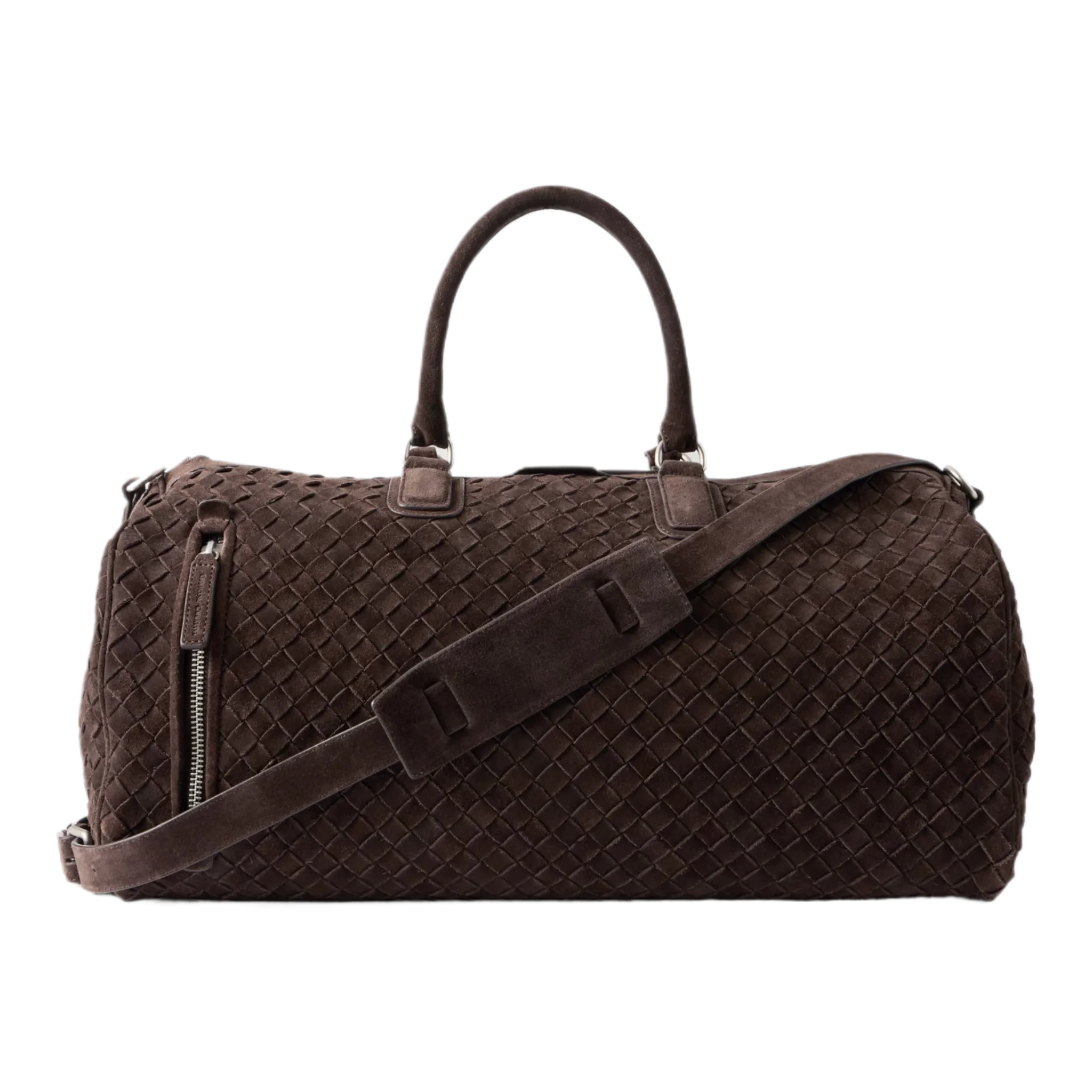 Woven Suede Holdall