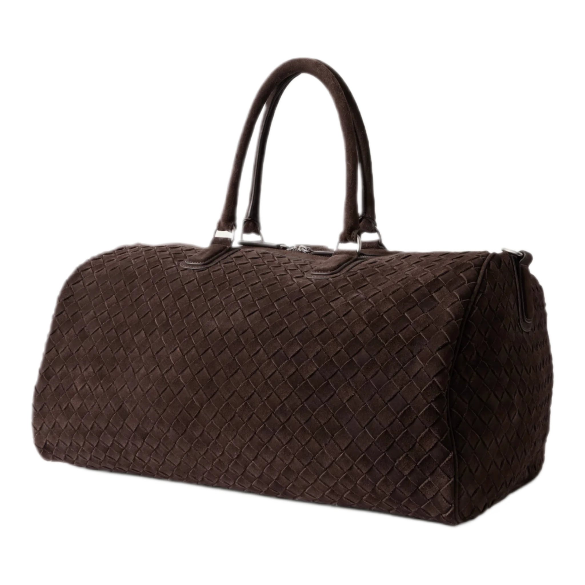 Woven Suede Holdall