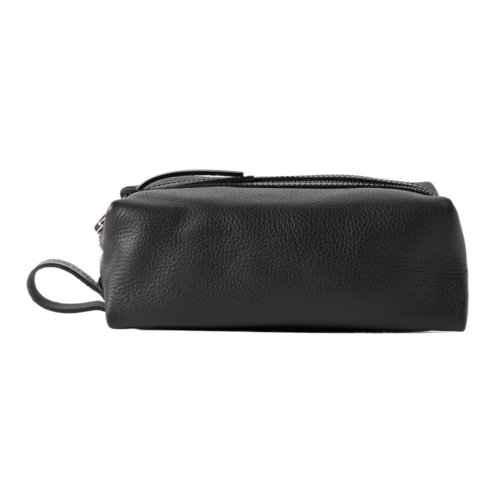 Zazou Full-Grain Leather Wash Bag