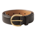 3cm Full-Grain Leather Belt