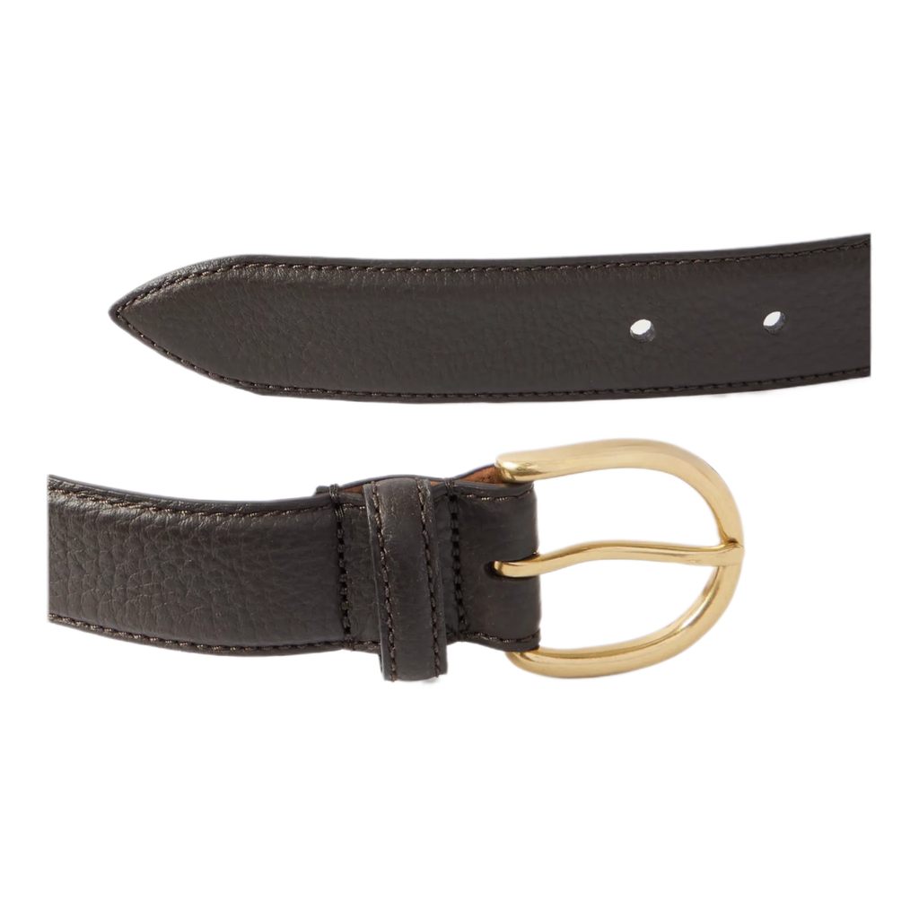3cm Full-Grain Leather Belt