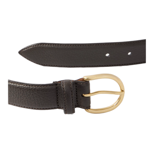 3cm Full-Grain Leather Belt