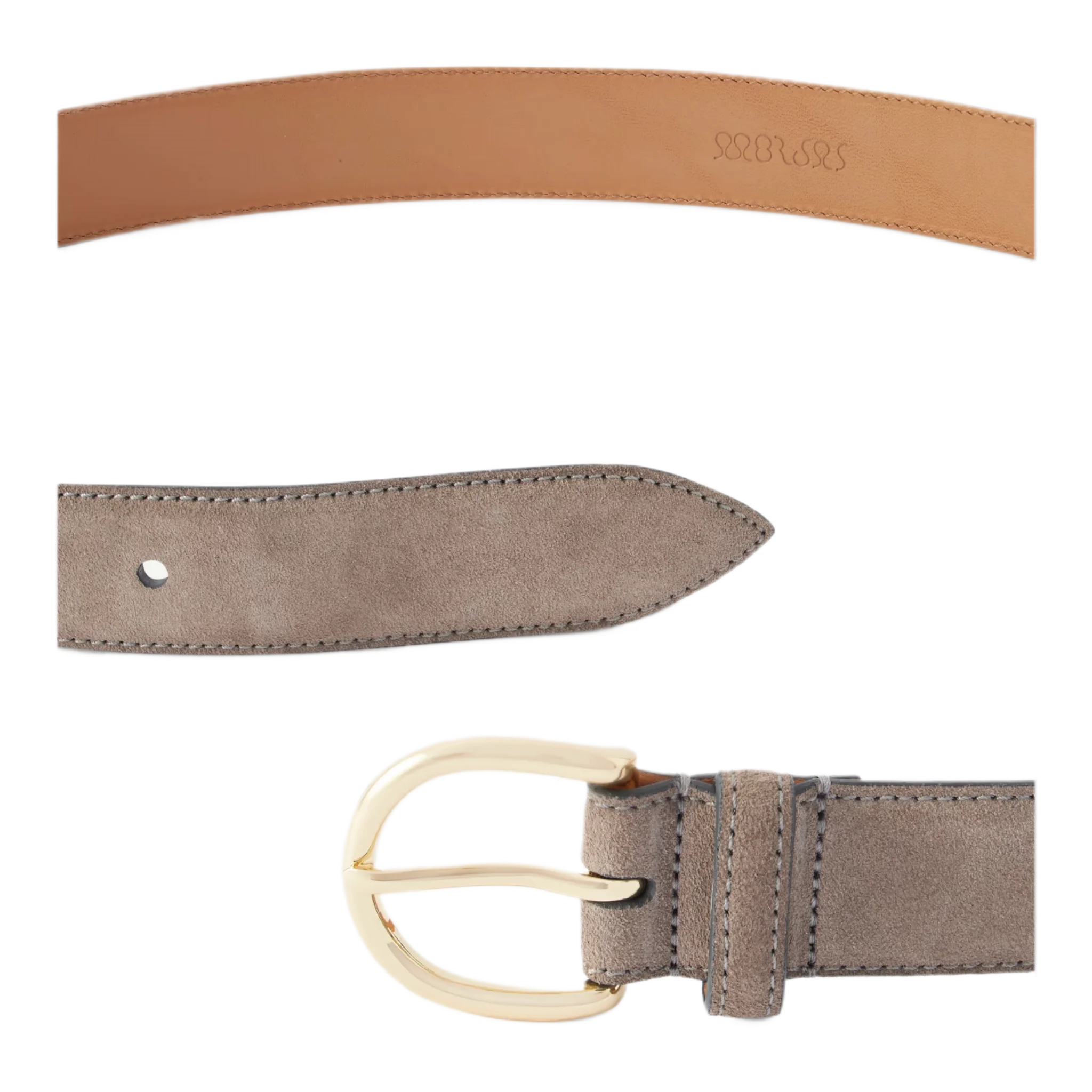 3cm Suede Belt