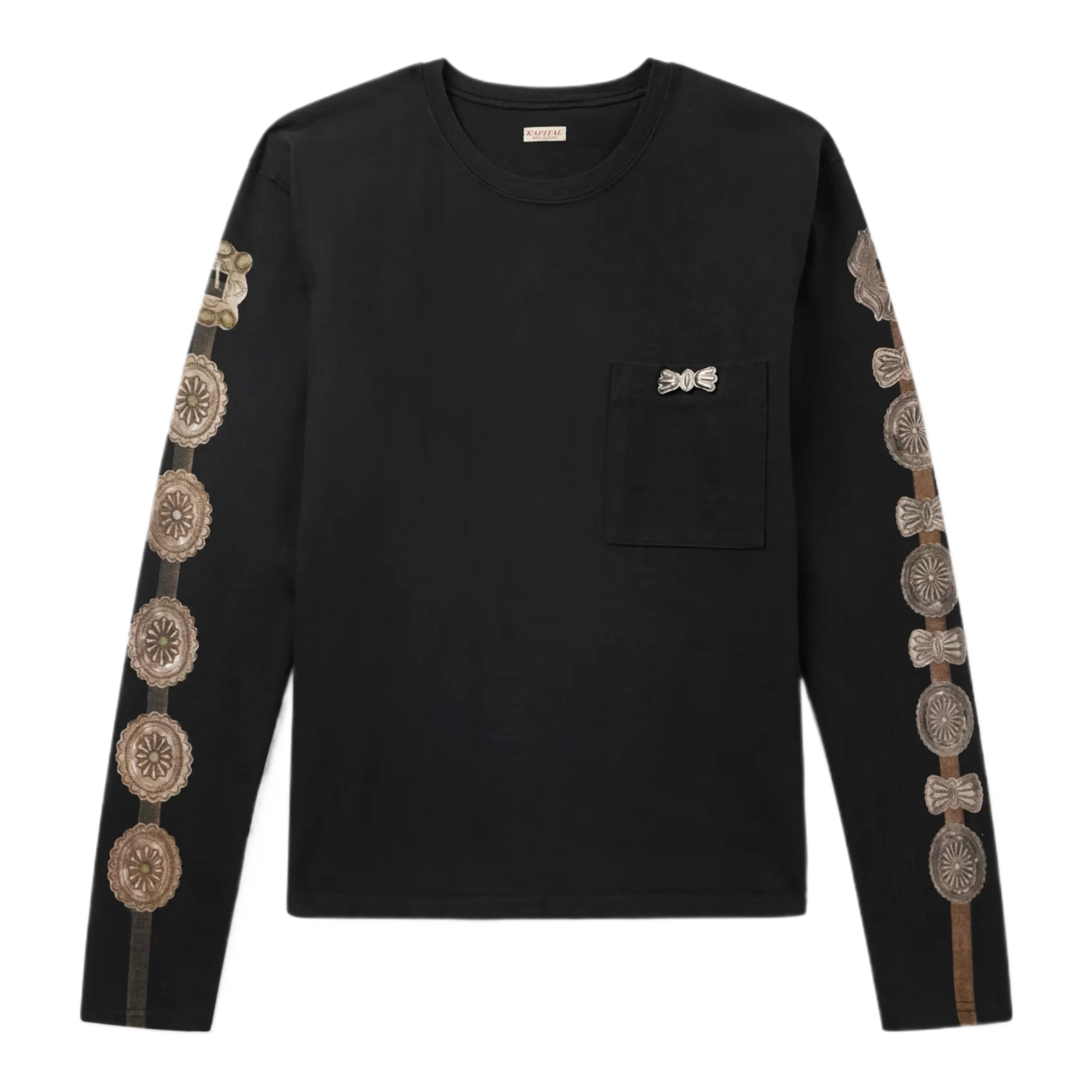 Dense Appliquéd Printed Cotton-Jersey T-Shirt