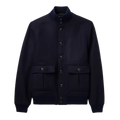 Virgin Wool Bomber Jacket
