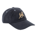 Appliquéd Cotton-Moleskin Baseball Cap