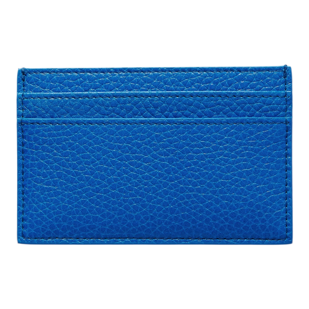 Logo-Print Full-Grain Leather Cardholder