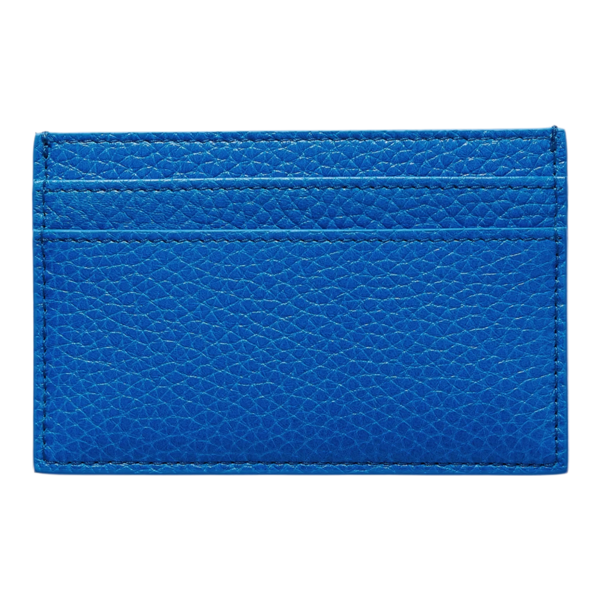 Logo-Print Full-Grain Leather Cardholder